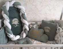 Load image into Gallery viewer, Luxury baby bedding cotton
140x70 personalised by embroideryLuxury baby bedding cotton