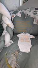 Load image into Gallery viewer, Luxury baby bedding cotton
140x70 personalised by embroideryLuxury baby bedding cotton
