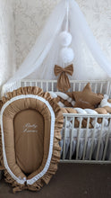 Load image into Gallery viewer, Luxury baby bedding 140*70 personalised by embroidery, 100% cotton