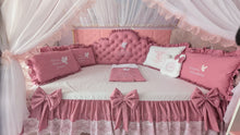 Load image into Gallery viewer, Luxury bedding 190*90 personalised by embroidery, 100% cotton