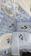 Load image into Gallery viewer, Luxury baby bedding 120*60 personalised by embroidery, 100% cotton