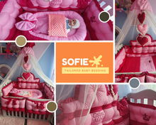 Load image into Gallery viewer, Luxuria baby bedding and baby nest , 100% cotton