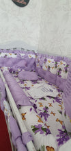 Load image into Gallery viewer, Luxury baby bedding 140x70, personalised by embroidery 
