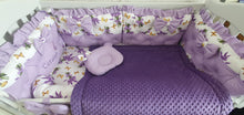 Load image into Gallery viewer, Luxury baby bedding 140x70, personalised by embroidery 
