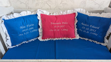 Load image into Gallery viewer, Pillows personalised by embroidery
