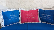 Load image into Gallery viewer, Pillows personalised by embroidery

