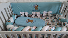 Load image into Gallery viewer, Baby bedding 120*60
100% cotton and dimple minky personalised
