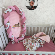 Load image into Gallery viewer, ✅ 1 Baby sleeping bag 90*60  

✅ 1 Baby nest 

✅ 1 2 Mattress cover 120*60

