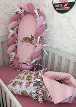 Load image into Gallery viewer, ✅ 1 Baby sleeping bag 90*60  

✅ 1 Baby nest 

✅ 1 2 Mattress cover 120*60
