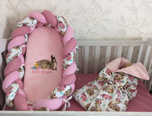 Load image into Gallery viewer, ✅ 1 Baby sleeping bag 90*60  

✅ 1 Baby nest 

✅ 1 2 Mattress cover 120*60
