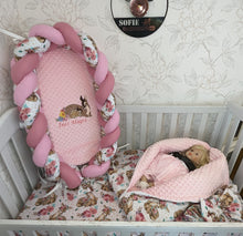 Load image into Gallery viewer, ✅ 1 Baby sleeping bag 90*60  

✅ 1 Baby nest 

✅ 1 2 Mattress cover 120*60
