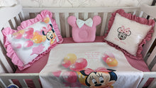 Load image into Gallery viewer, Baby bedding 120*60 , 100%cotton and dimple minky
