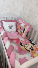 Load image into Gallery viewer, Baby bedding 120*60 , 100%cotton and dimple minky
