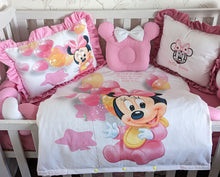 Load image into Gallery viewer, Baby bedding 120*60 , 100%cotton and dimple minky
