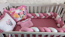 Load image into Gallery viewer, Baby bedding 120*60 , 100%cotton and dimple minky

