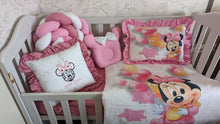 Load image into Gallery viewer, Baby bedding 120*60 , 100%cotton and dimple minky
