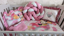 Load image into Gallery viewer, Baby bedding 120*60 , 100%cotton and dimple minky
