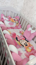Load image into Gallery viewer, Baby bedding 120*60 , 100%cotton and dimple minky
