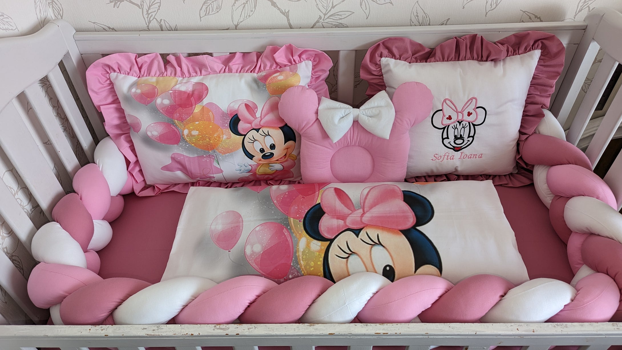 Baby bedding 120*60 , 100%cotton and dimple minky