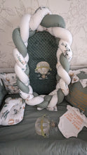 Load image into Gallery viewer, Luxury baby bedding cotton
140x70 personalised by embroideryLuxury baby bedding cotton
