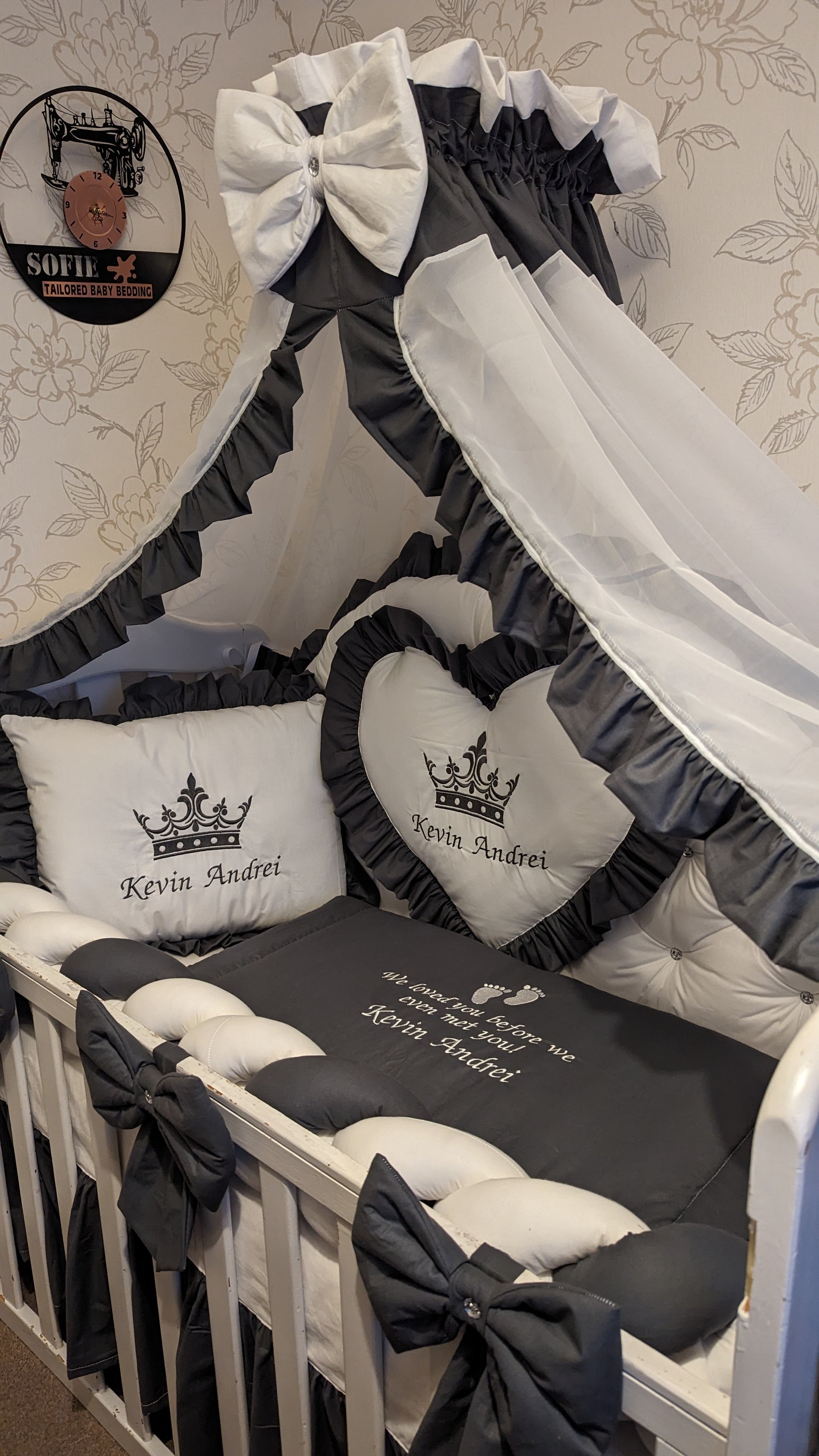 Luxury baby bedding