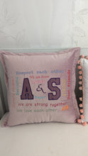 Load image into Gallery viewer, Little memories
Pillows  personalised by embroidery Velvet
