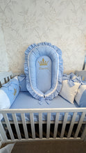 Load image into Gallery viewer, Luxury baby bedding 140*70, personalised by embroidery
