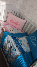 Load image into Gallery viewer, Memory quilt and pillow
140*100 personalised by embroidery
