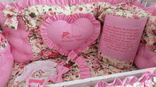 Load image into Gallery viewer, Luxury baby bedding cotton
140x70 personalised by embroidery
