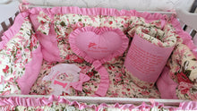 Load image into Gallery viewer, Luxury baby bedding cotton
140x70 personalised by embroidery
