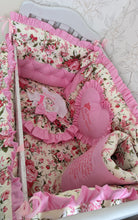 Load image into Gallery viewer, Luxury baby bedding cotton
140x70 personalised by embroidery

