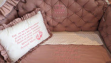 Load image into Gallery viewer, Luxury baby bedding 100% cotton
140x70 personalised by embroidery
