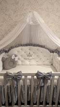 Load image into Gallery viewer, Luxury baby bedding cotton 

 140x70 personalised by embroidery

