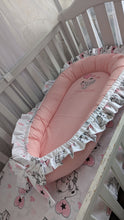 Load image into Gallery viewer, Baby nest personalised by embroidery
