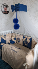 Load image into Gallery viewer, Luxury baby bedding 140*70 personalised by embroidery
