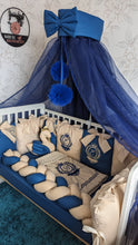 Load image into Gallery viewer, Luxury baby bedding 140*70 personalised by embroidery
