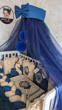 Load image into Gallery viewer, Luxury baby bedding 140*70 personalised by embroidery
