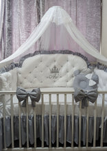 Load image into Gallery viewer, Luxury baby bedding cotton
140x70 personalised by embroidery
