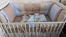 Load image into Gallery viewer, Luxury Baby bedding 120x60 100% cotton personalized by embroidery
