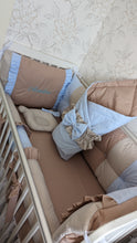 Load image into Gallery viewer, Luxury Baby bedding 120x60 100% cotton personalized by embroidery
