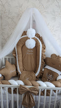Load image into Gallery viewer, Luxury baby bedding 140*70 personalised by embroidery, 100% cotton
