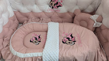 Load image into Gallery viewer, Luxury baby bedding 140*70 personalised by embroidery, 100% cotton 

✅
