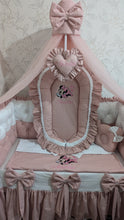 Load image into Gallery viewer, Luxury baby bedding 140*70 personalised by embroidery, 100% cotton 

✅
