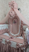 Load image into Gallery viewer, Luxury baby bedding 140*70 personalised by embroidery, 100% cotton 

✅
