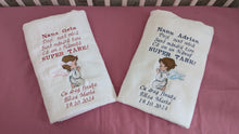 Load image into Gallery viewer, Towels personalized by embroidery 100*60
