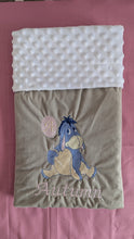 Load image into Gallery viewer, Baby blanket velvet and dimple
