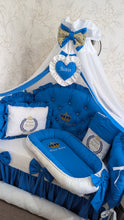 Load image into Gallery viewer, Luxury baby bedding 140*70 personalised by embroidery, 100% cotton
