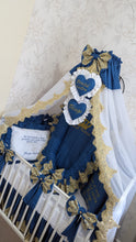 Load image into Gallery viewer, Luxury baby bedding 120*60 personalised by embroidery, 100% cotton
