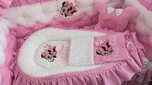 Load image into Gallery viewer, Luxury baby bedding 120*60 personalised by embroidery, 100% cotton
