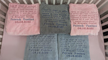 Load image into Gallery viewer, Towels personalized by embroidered
